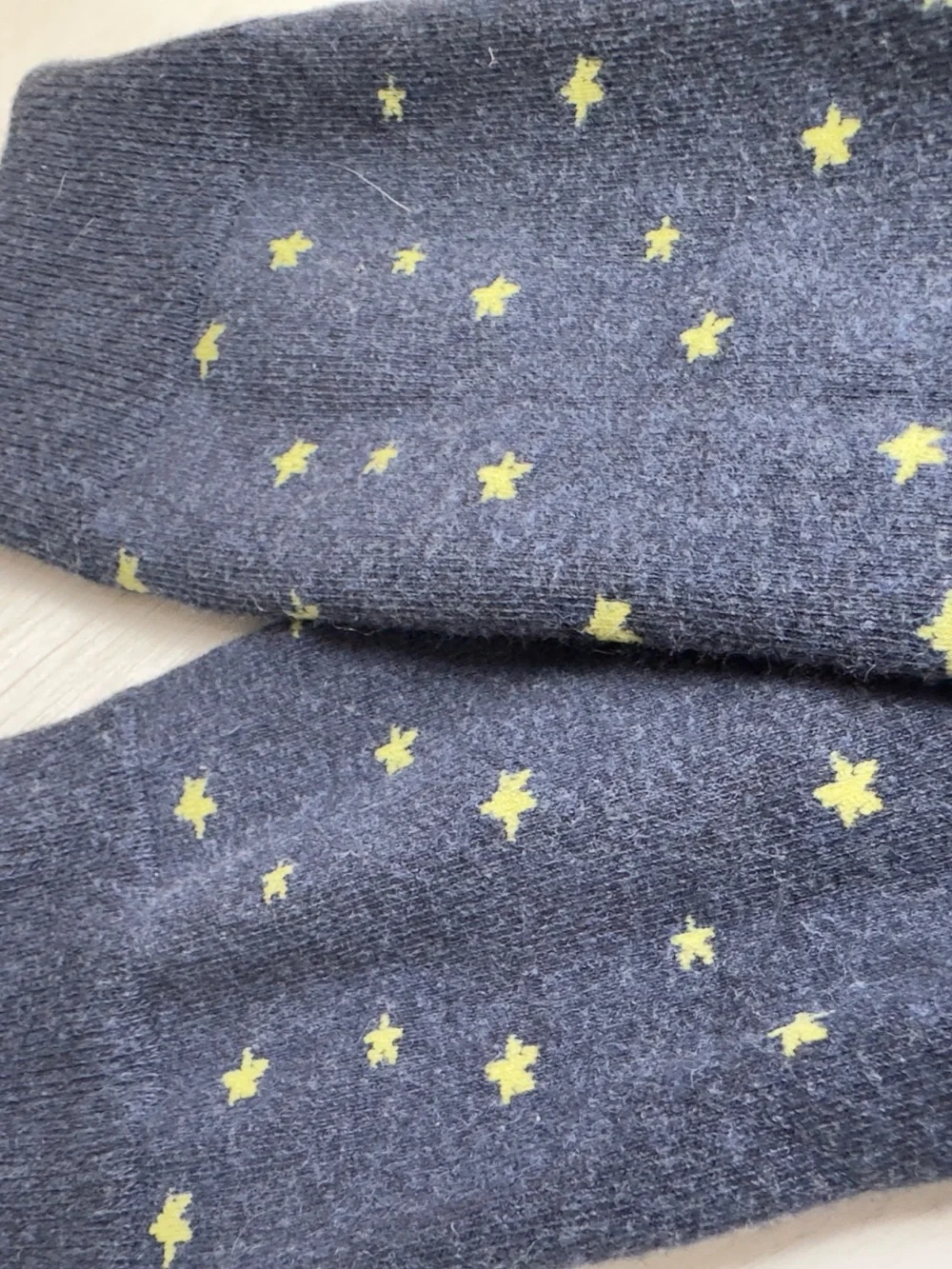 J.Crew dark blue Star-Pattern Socks men’s